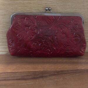 Leather Crossbody Clutch Patricia Nash Potenaz Small Frame Kiss Lock